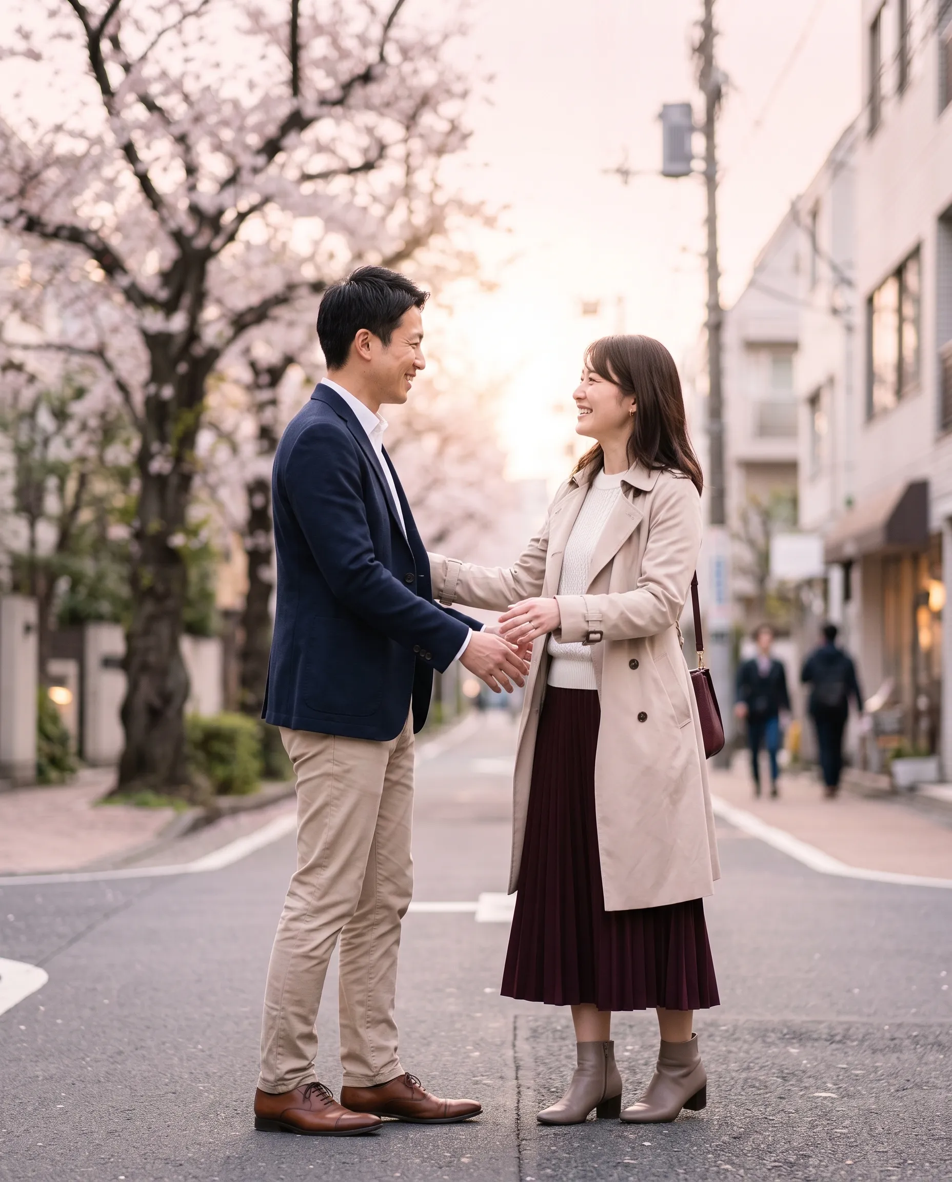 復縁をイメージする男女