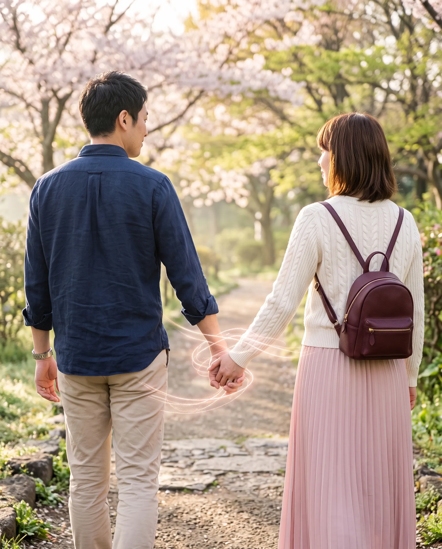 恋愛関係を深める男女